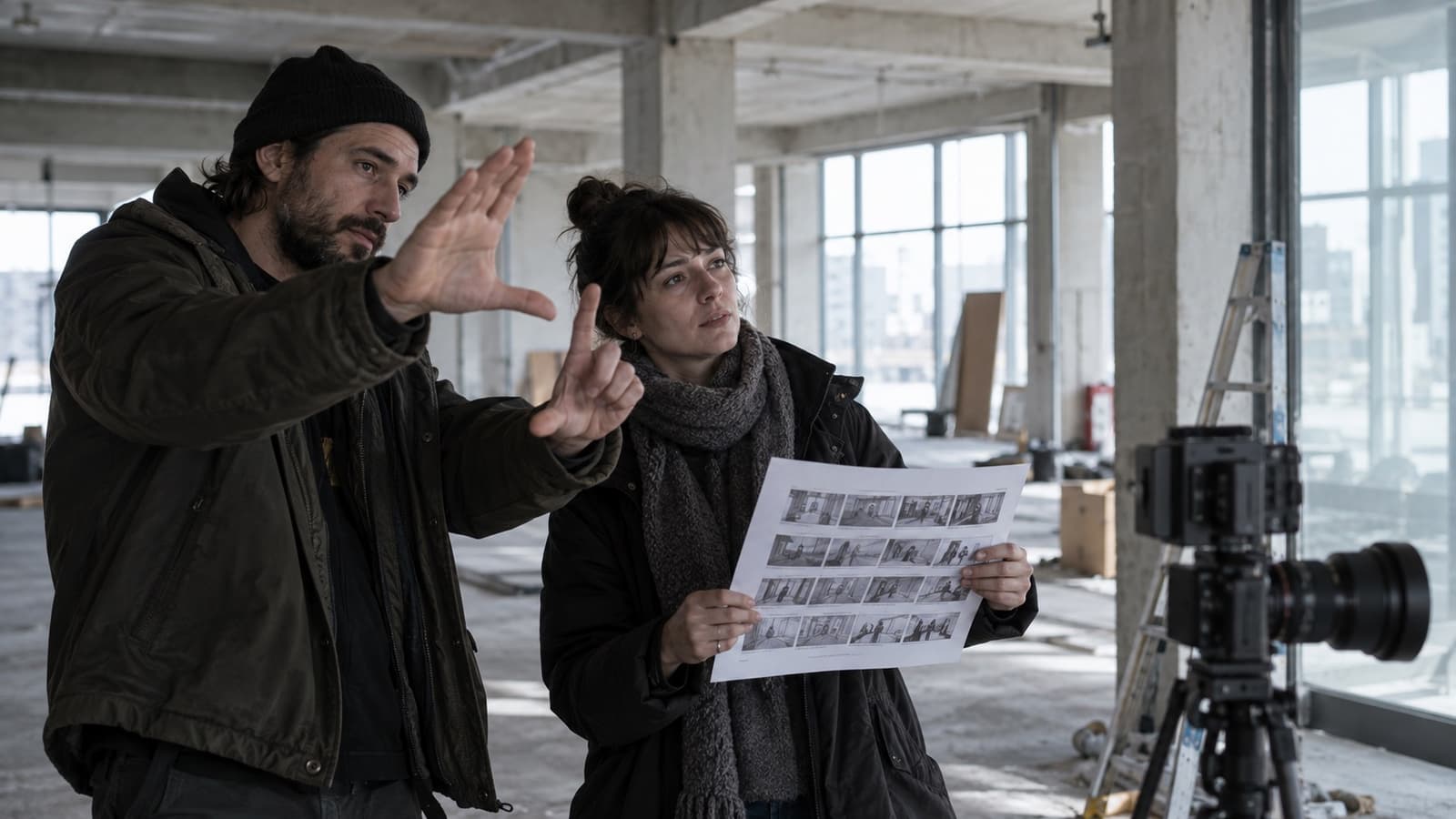 Визуальная иллюстрация к материалу «Как AI-превиз сокращает время согласований до съемки»