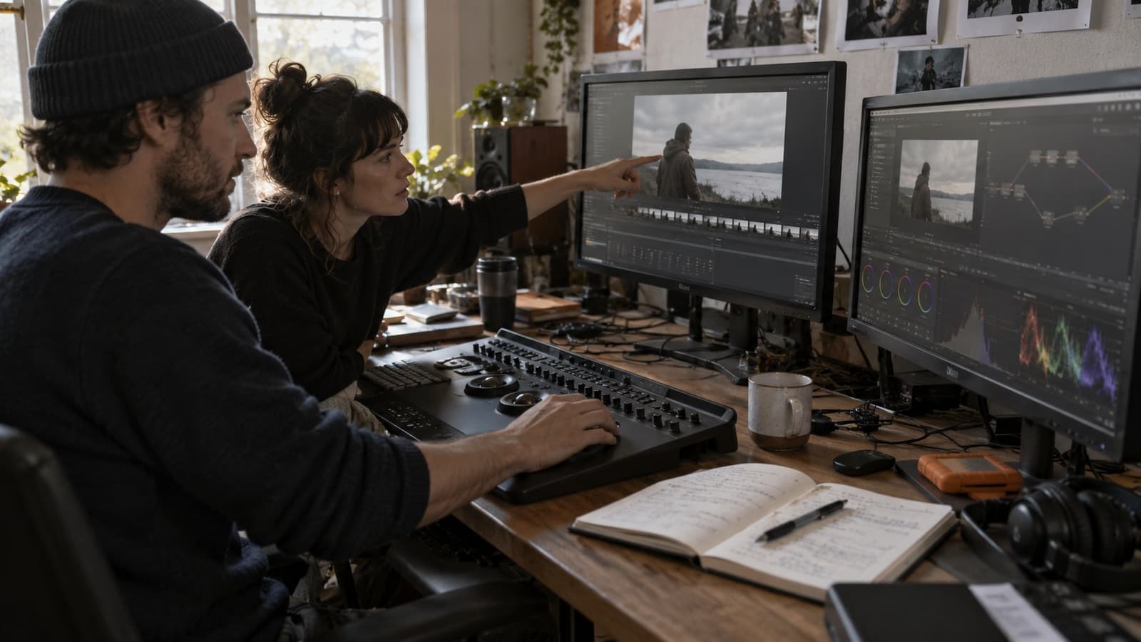 Иллюстрация к материалу «AI-ассистент в DaVinci Resolve: как автоматизировать постпродакшн без потери контроля»